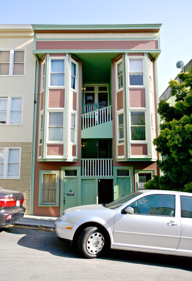 477 Greenwich St in San Francisco, CA - Building Photo - Building Photo