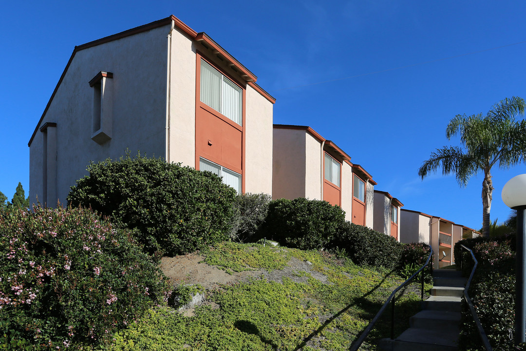 The Aztec Apartments in La Mesa, CA - Building Photo