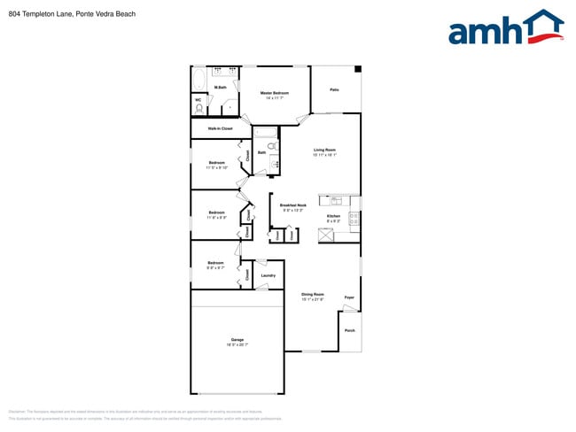 804 Templeton Ln in Ponte Vedra Beach, FL - Foto de edificio - Building Photo