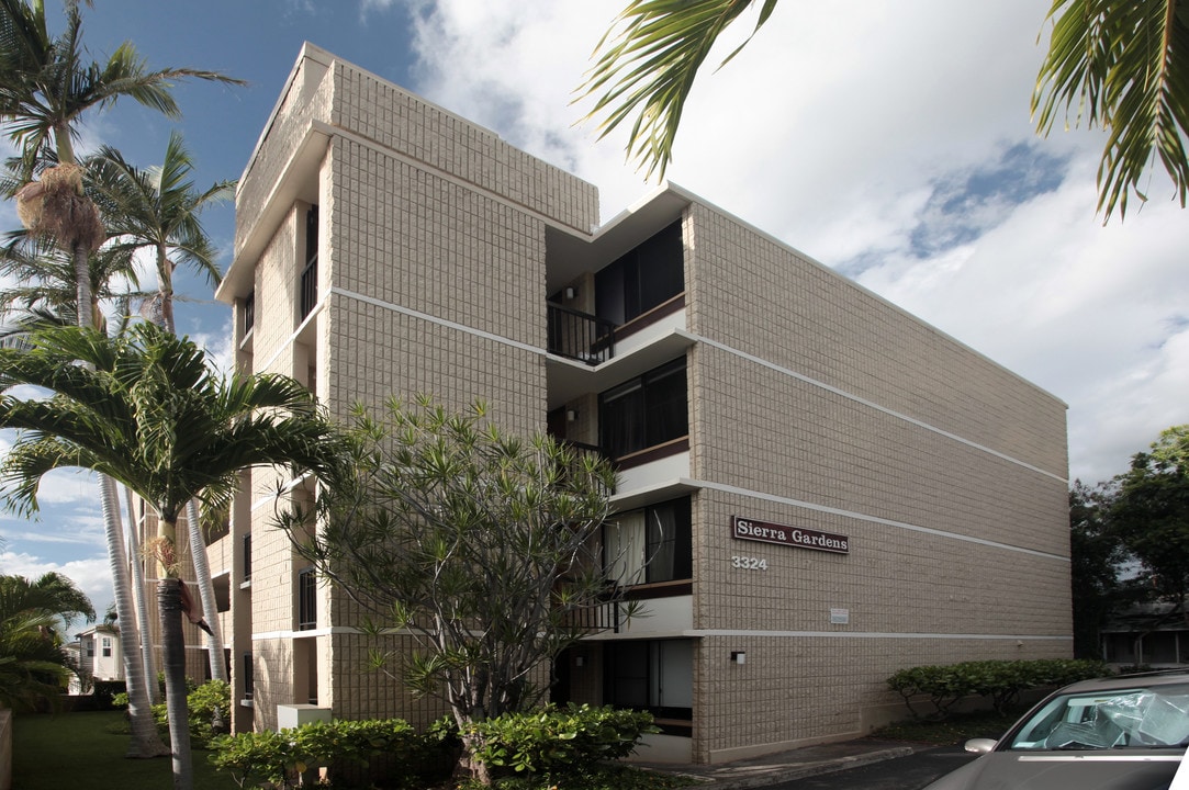 Sierra Gardens in Honolulu, HI - Foto de edificio