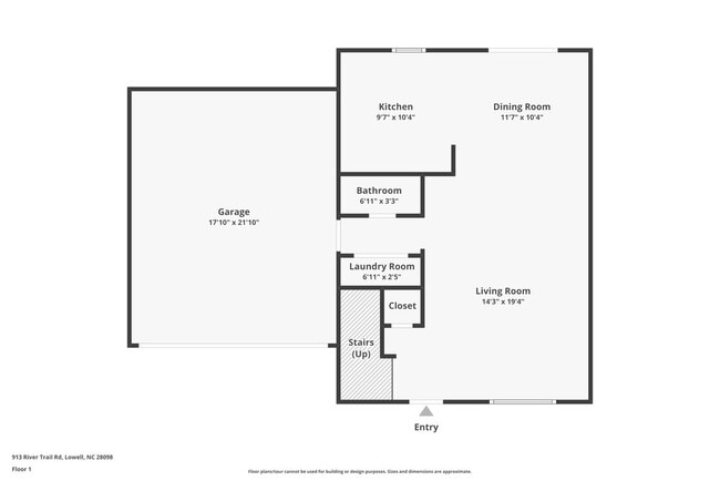 913 River Trail Rd in Lowell, NC - Foto de edificio - Building Photo