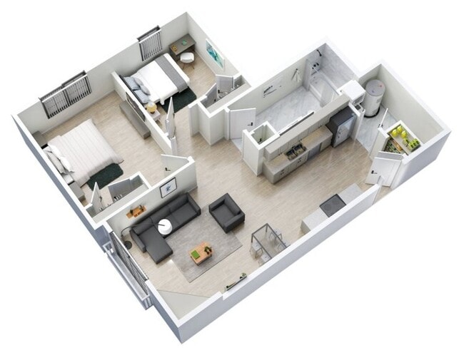 Brolex Living at Plank Road in North Syracuse, NY - Foto de edificio - Floor Plan