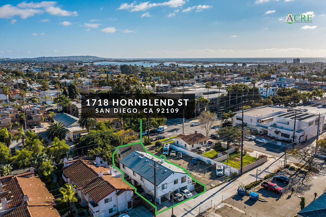 1718 Hornblend St in San Diego, CA - Building Photo