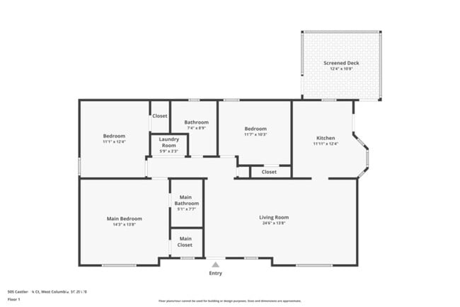 505 Castlerock Ct in West Columbia, SC - Foto de edificio - Building Photo