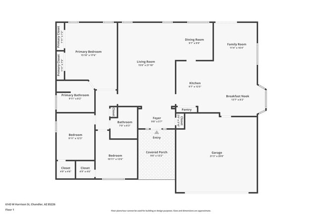 6143 W Harrison St in Chandler, AZ - Foto de edificio - Building Photo