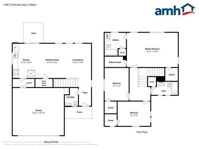 1108 E Parkview Ct in Gilbert, AZ - Foto de edificio - Building Photo
