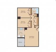 Hershey Plaza Apartments in Hershey, PA - Foto de edificio - Floor Plan