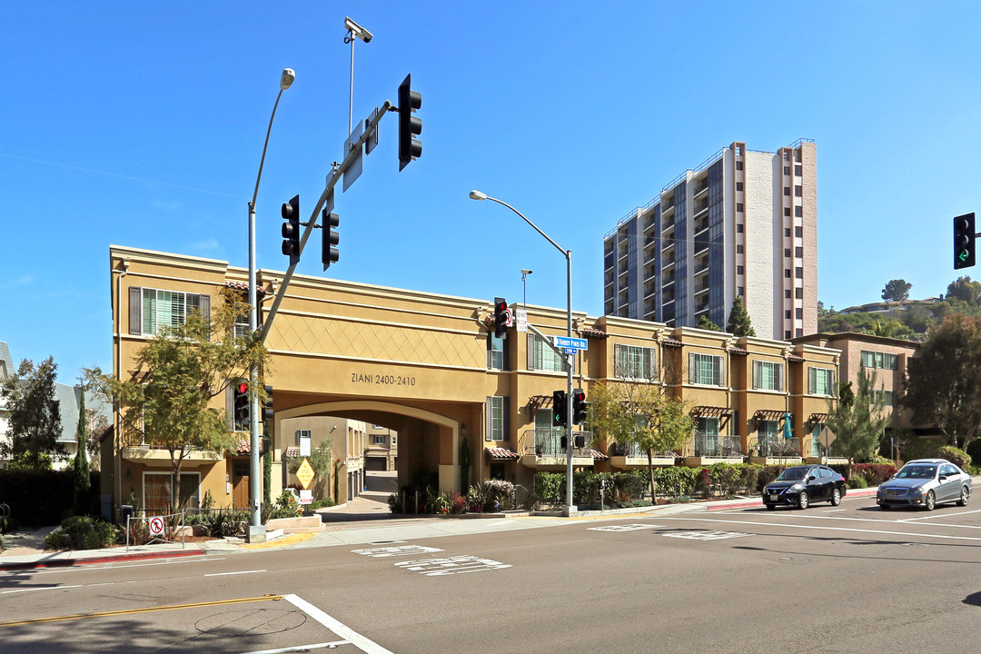 Ziani in La Jolla, CA - Building Photo