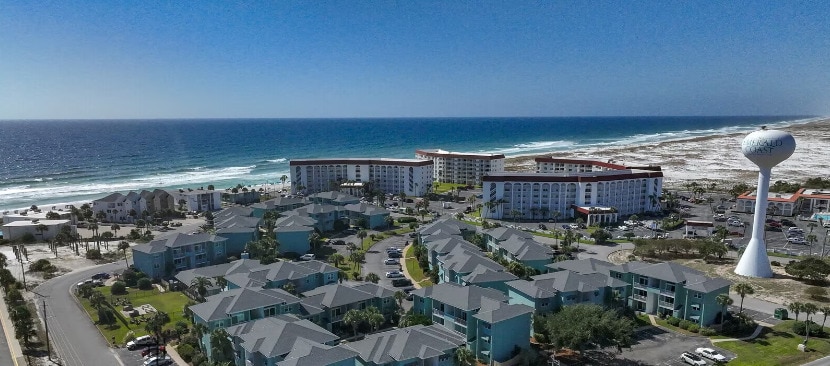 Somerset Oceanside Apartments in Fort Walton Beach, FL - Foto de edificio