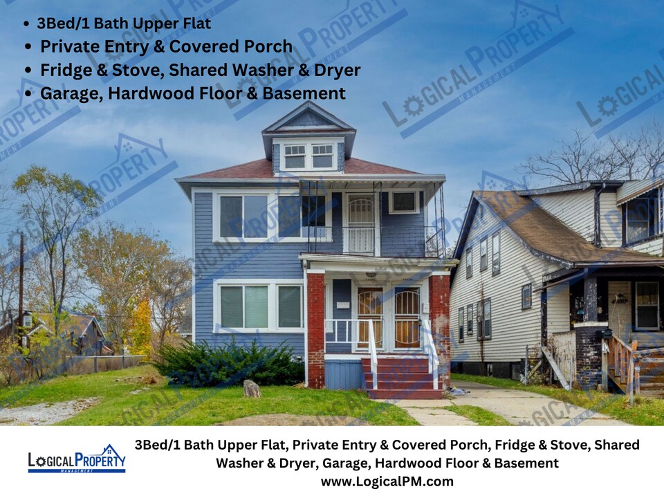 12340 Griggs St-Unit -Upper in Detroit, MI - Building Photo