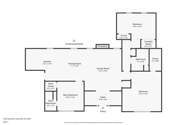 7229 Lalanda Dr in Lewisville, NC - Building Photo - Building Photo