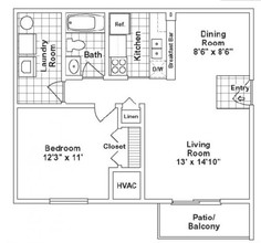 Eagle's Landing in Tumwater, WA - Building Photo - Floor Plan