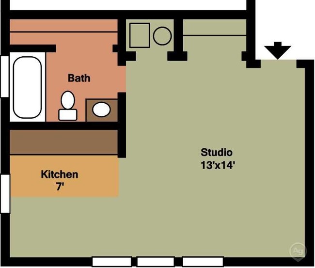 Oakridge Apartments in Baltimore, MD - Building Photo - Floor Plan