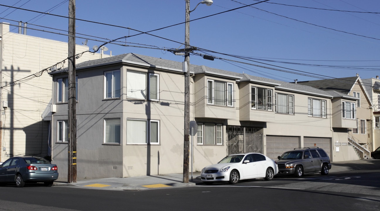 390 Edinburgh St in San Francisco, CA - Foto de edificio