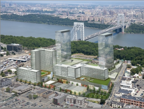 Hudson Lights at Fort Lee Phase II in Fort Lee, NJ - Foto de edificio