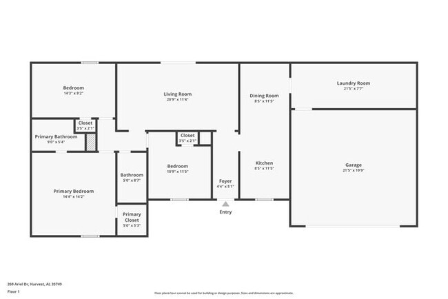 269 Ariel Dr in Harvest, AL - Building Photo - Building Photo