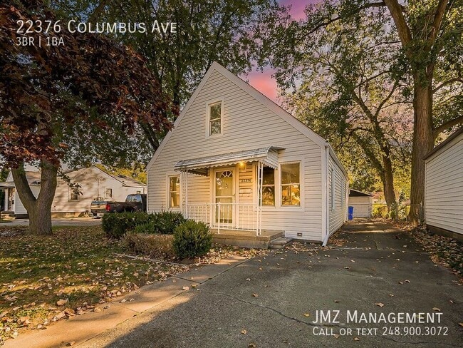 property at 22376 Columbus Ave