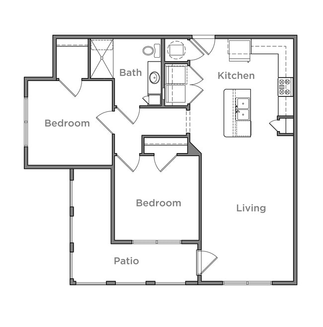 Robinson Flats in Old Hickory, TN - Building Photo - Floor Plan