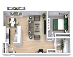 Morada in Crystal, MN - Foto de edificio - Floor Plan