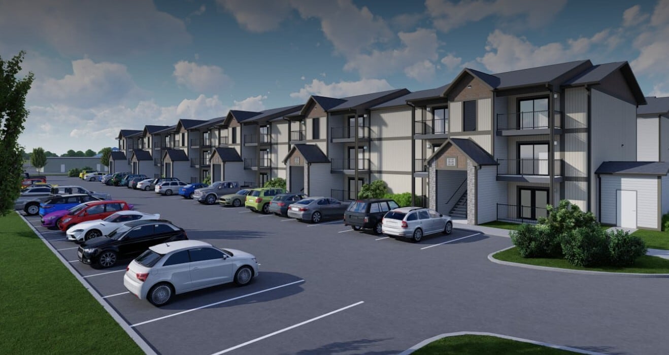 Compass Flats in Lafayette, IN - Building Photo