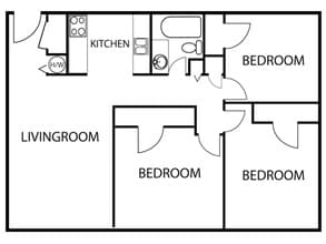 Silver Oaks in Tampa, FL - Foto de edificio - Floor Plan