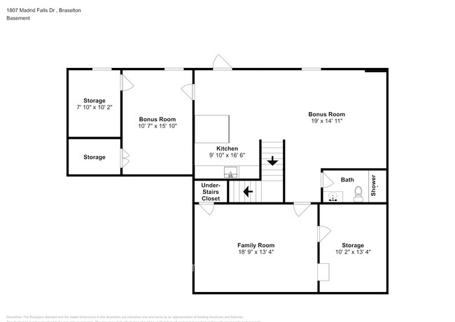 1807 Madrid Falls Dr in Braselton, GA - Building Photo - Building Photo