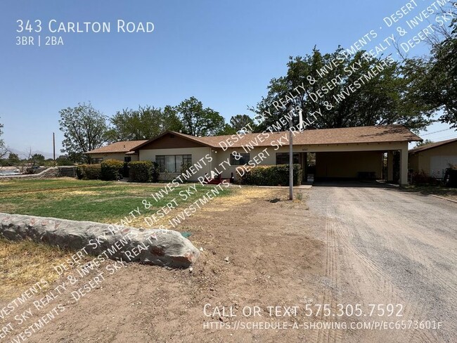 343 Carlton Rd in Las Cruces, NM - Building Photo - Building Photo