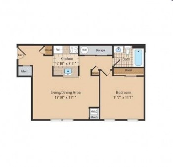 Dorado Village in Philadelphia, PA - Building Photo - Floor Plan