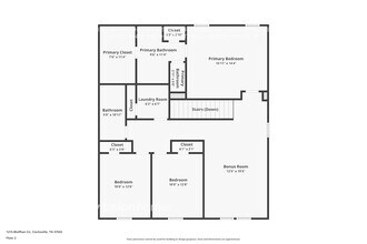 1215 Bluffton Cir in Clarksville, TN - Foto de edificio - Building Photo