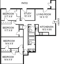 Windsong Apartments in West Lafayette, IN - Building Photo - Floor Plan