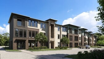 Skyline at Cedar Crest in Dallas, TX - Building Photo