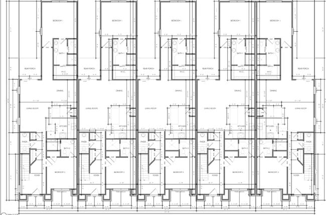 423 Sanders St in Auburn, AL - Foto de edificio - Floor Plan
