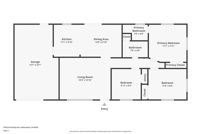 6109 N Pershing Ave in Indianapolis, IN - Building Photo - Building Photo