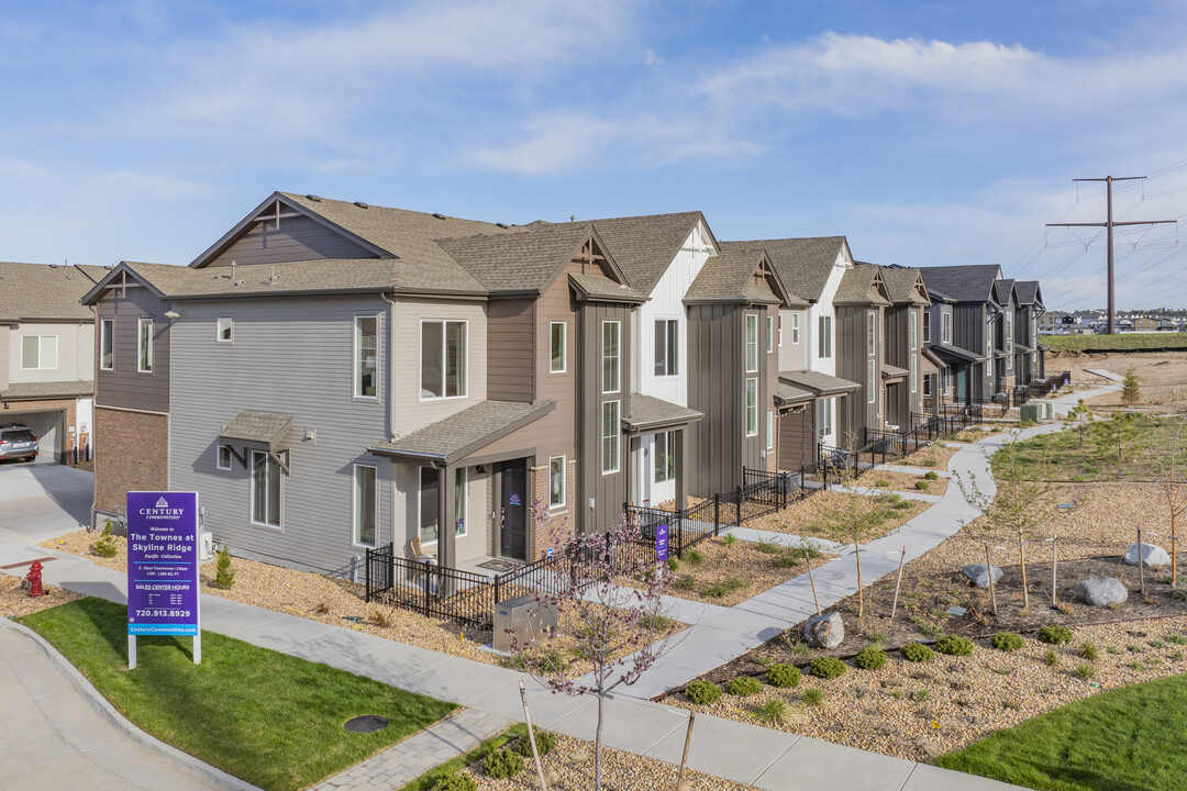 The Townes at Skyline Ridge in Castle Pines, CO - Building Photo