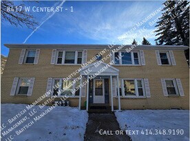 8417 W Center St in Milwaukee, WI - Building Photo