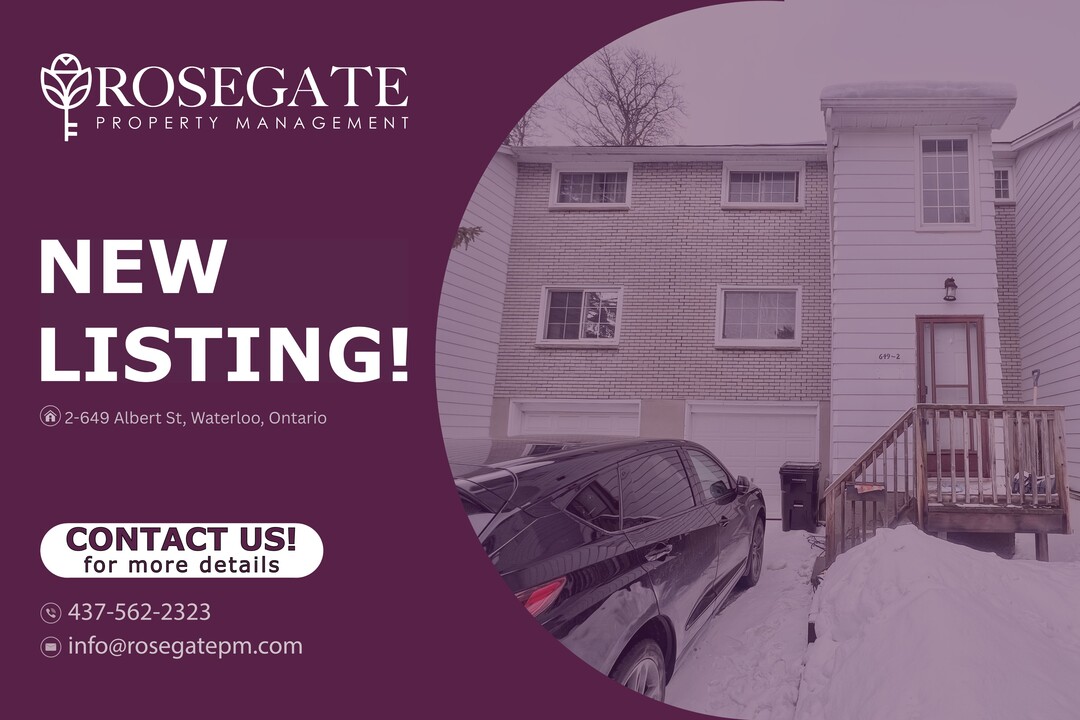 649 Albert St in Waterloo, ON - Building Photo