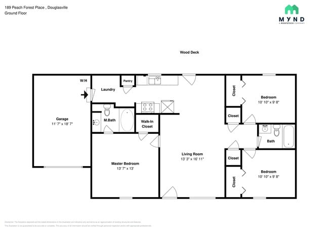 189 Peach Forest Pl in Douglasville, GA - Building Photo - Building Photo