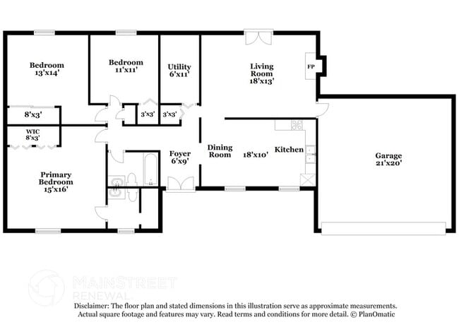 property at 3500 Pirogue Rd