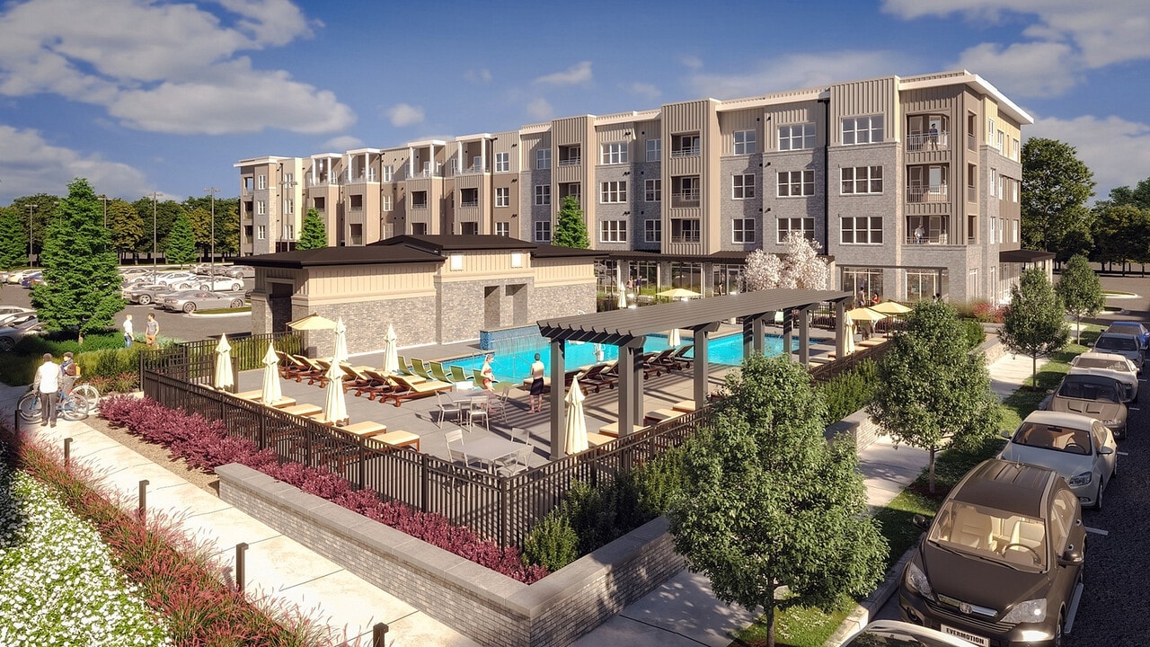 Abberly Royal Creek Apartment Homes in Raleigh, NC - Foto de edificio