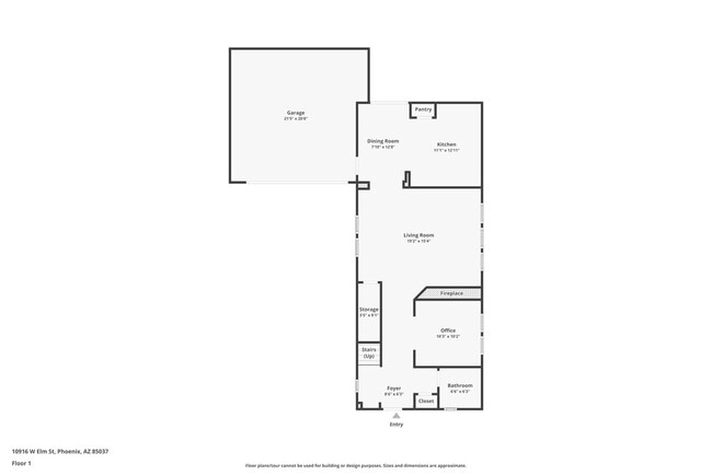 10916 W Elm St in Phoenix, AZ - Foto de edificio - Building Photo