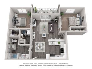 Creekside Heights Apartments, LLC in Rapid City, SD - Foto de edificio - Floor Plan