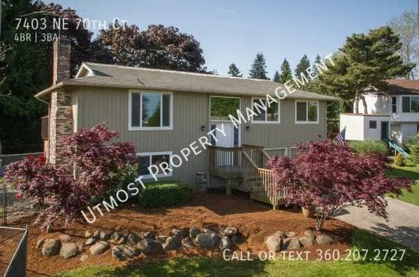 property at 7403 NE 70th Ct