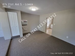 874 21st Ave S-Unit -Lower in St. Petersburg, FL - Foto de edificio - Building Photo