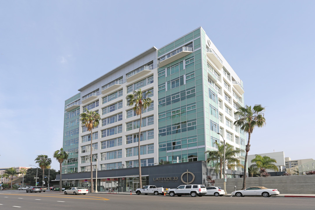 Latitude 33 in Marina Del Rey, CA - Building Photo