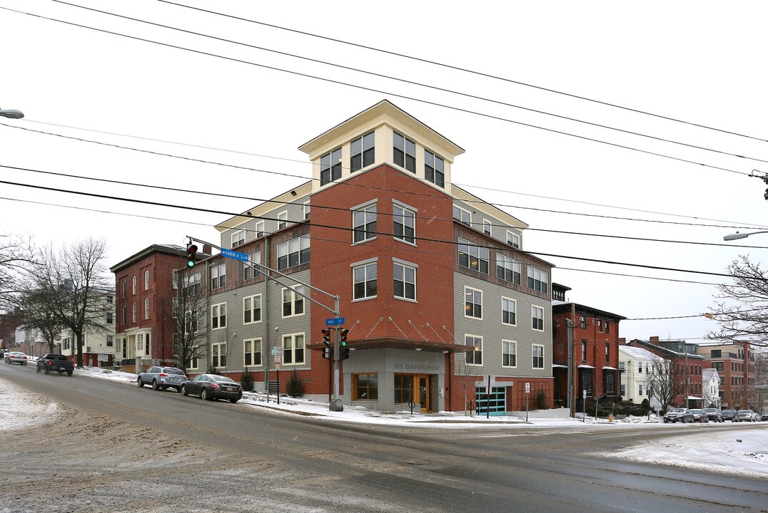 Danforth on High in Portland, ME - Foto de edificio