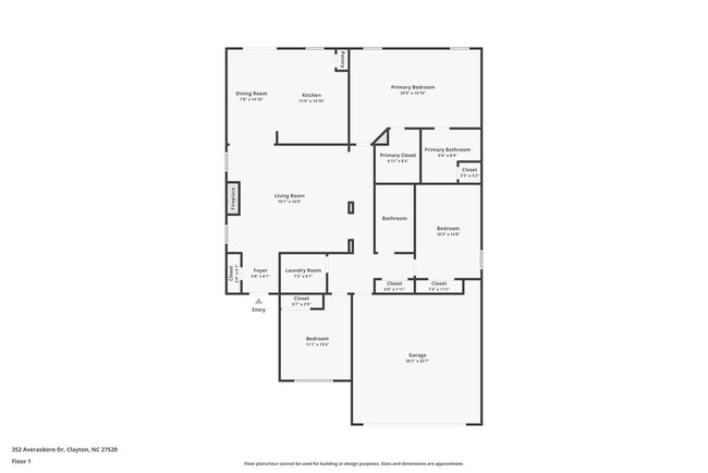 352 Averasboro Dr in Clayton, NC - Foto de edificio - Building Photo