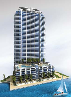 Jade Residence in Miami, FL - Foto de edificio