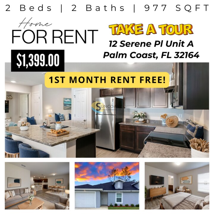 12 Serene Pl-Unit -A in Palm Coast, FL - Building Photo