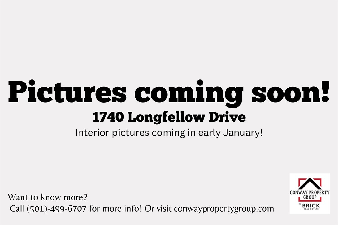 1740 Longfellow Dr in Conway, AR - Building Photo