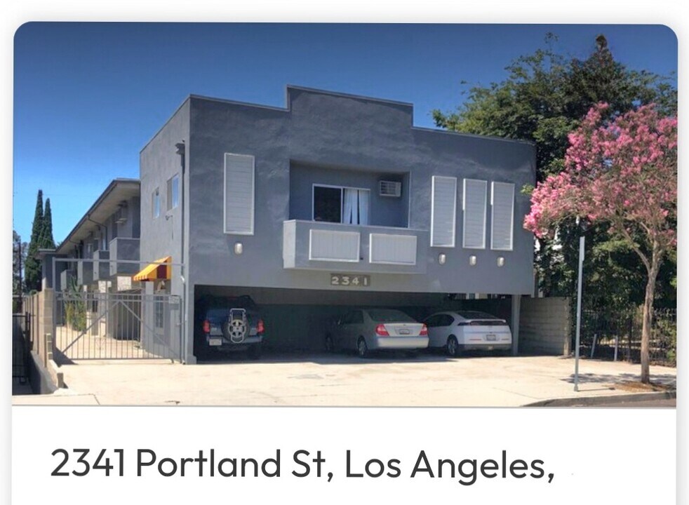 2341 Portland St, Unit 1 bd/1 bth in Los Angeles, CA - Foto de edificio